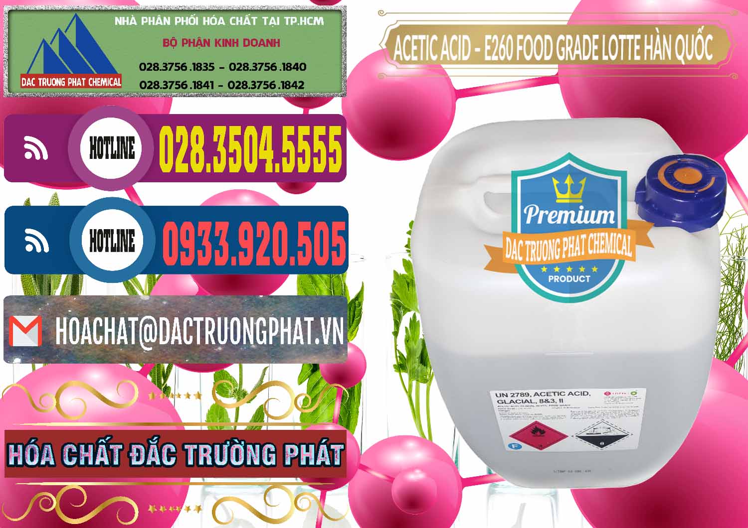 Chuyên cung ứng - bán Acetic Acid – Axit Acetic E260 Food Grade Hàn Quốc Lotte Korea - 0003 - Công ty chuyên phân phối _ bán hóa chất tại TP.HCM - muabanhoachat.com.vn
