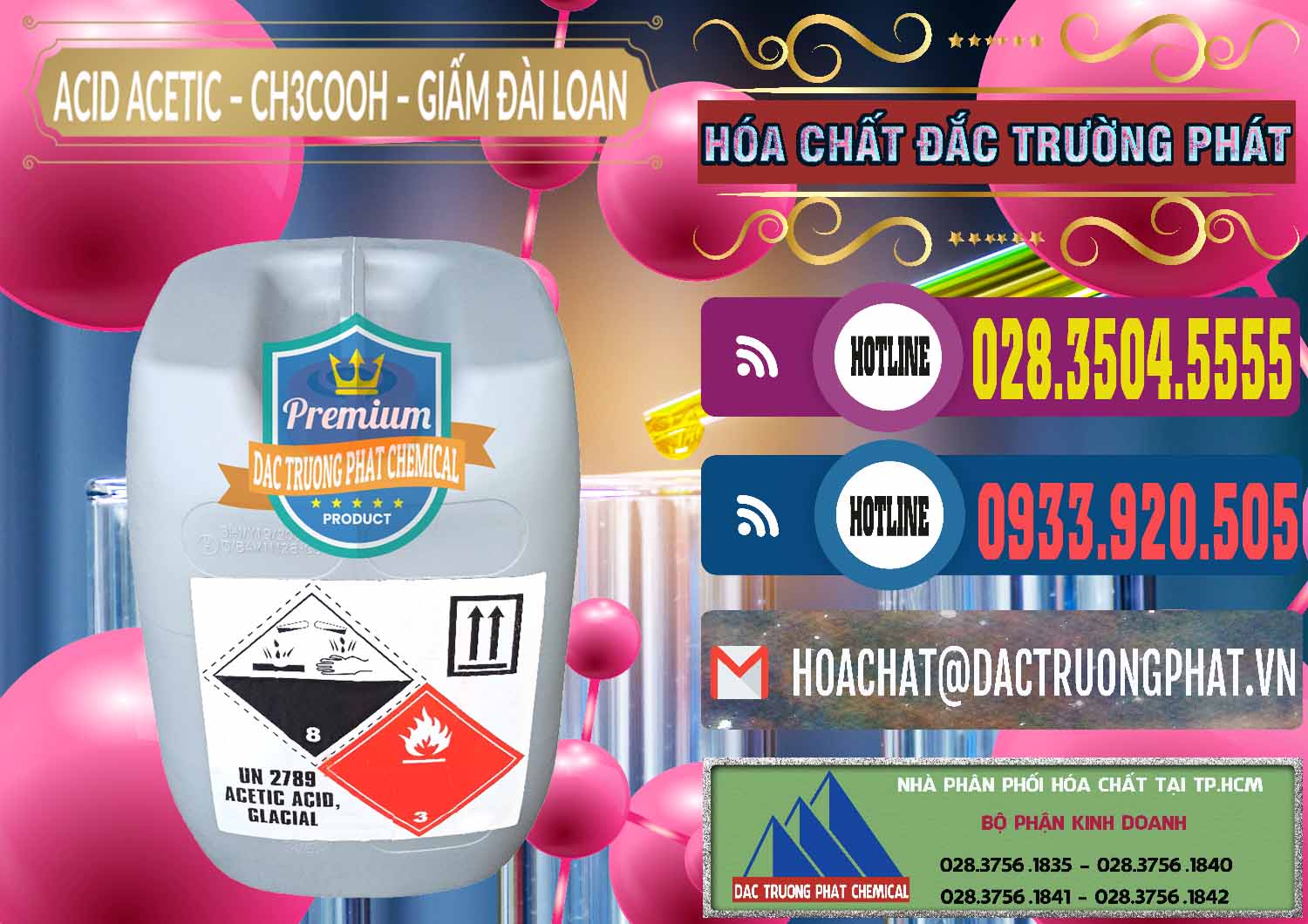 Phân phối _ bán Acetic Acid – Axit Acetic Chang Chun Đài Loan Taiwan - 0001 - Nhà phân phối _ cung cấp hóa chất tại TP.HCM - muabanhoachat.com.vn