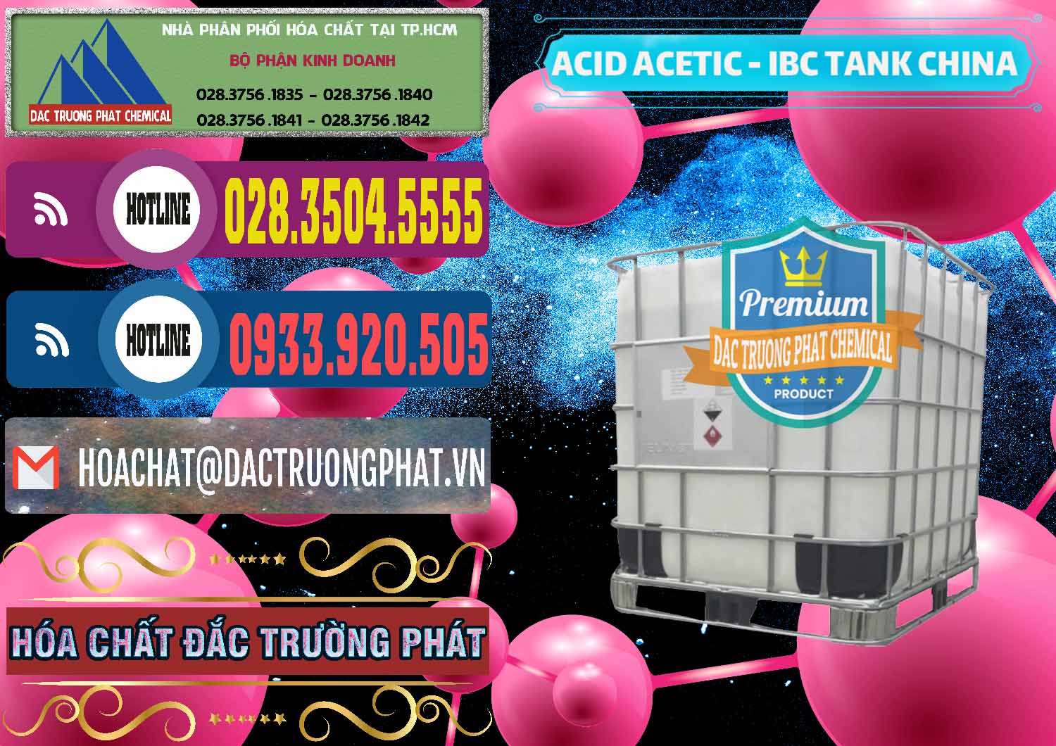 Công ty chuyên bán _ cung cấp Acetic Acid – Axit Acetic Tank Bồn IBC Trung Quốc China - 0443 - Công ty cung cấp và bán hóa chất tại TP.HCM - muabanhoachat.com.vn