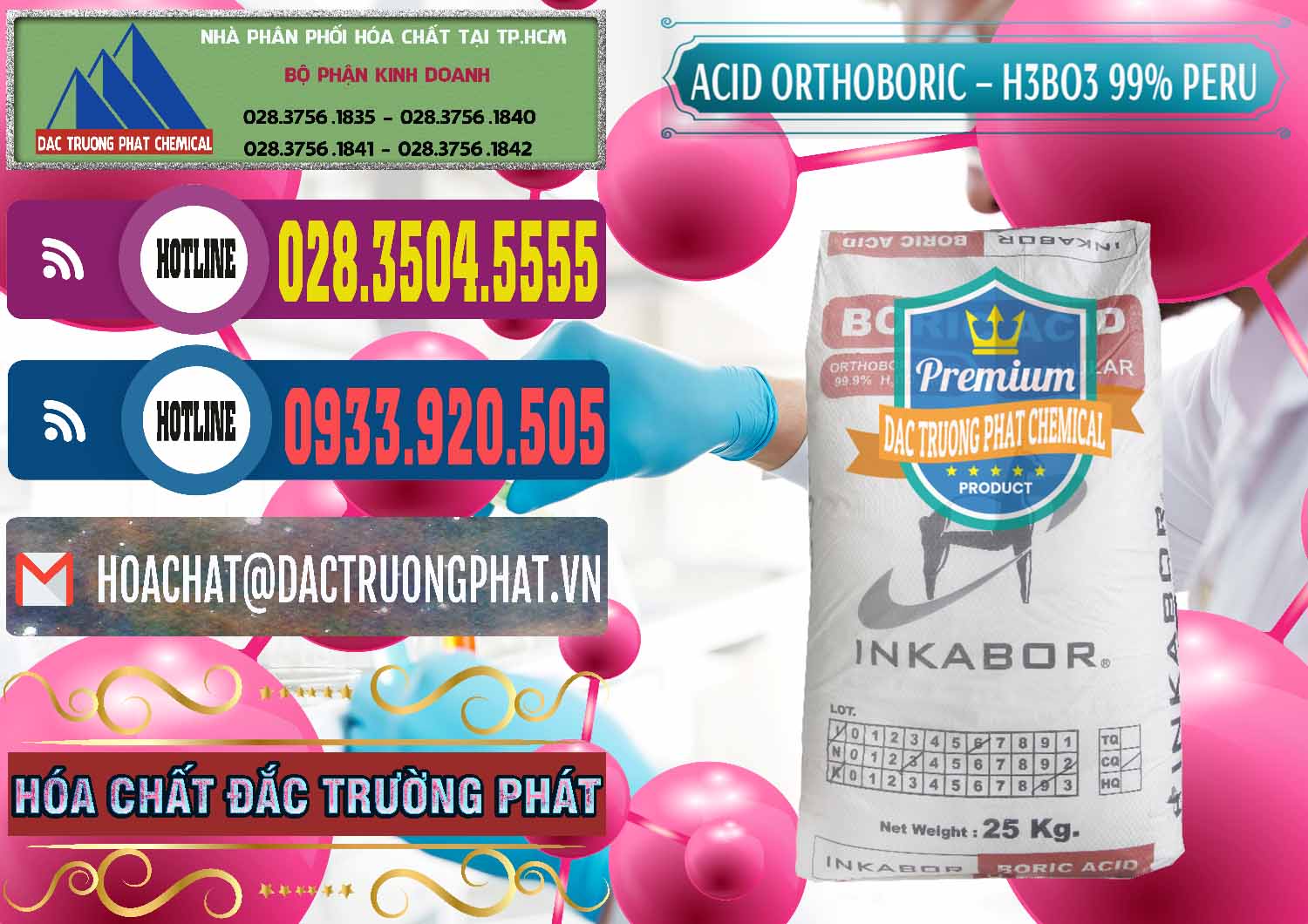 Cty bán & cung ứng Acid Boric – Axit Boric H3BO3 99% Inkabor Peru - 0280 - Cty phân phối - cung ứng hóa chất tại TP.HCM - muabanhoachat.com.vn