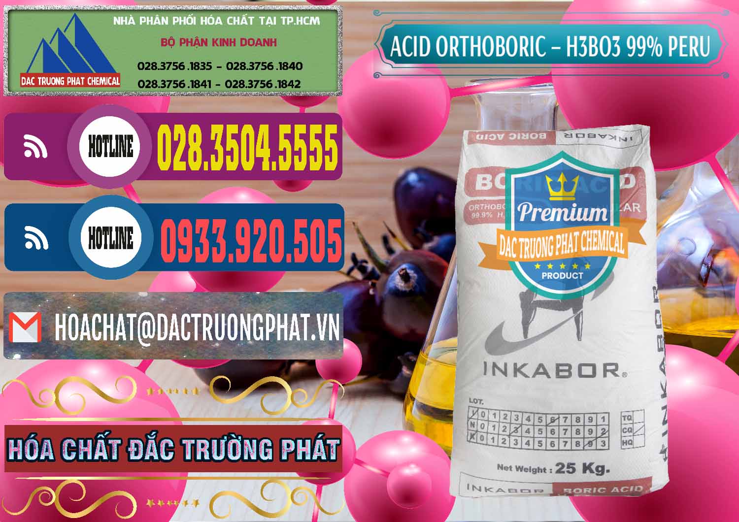 Cty bán và cung cấp Acid Boric – Axit Boric H3BO3 99% Inkabor Peru - 0280 - Công ty chuyên cung ứng & phân phối hóa chất tại TP.HCM - muabanhoachat.com.vn