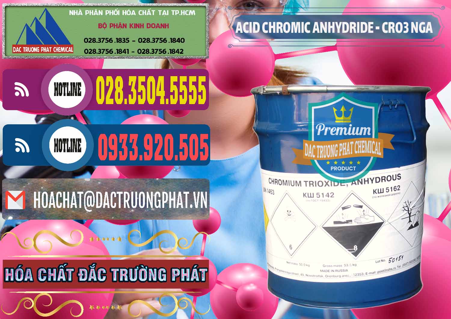 Cty bán và cung cấp Acid Chromic Anhydride - Cromic CRO3 Nga Russia - 0006 - Nhập khẩu và cung cấp hóa chất tại TP.HCM - muabanhoachat.com.vn