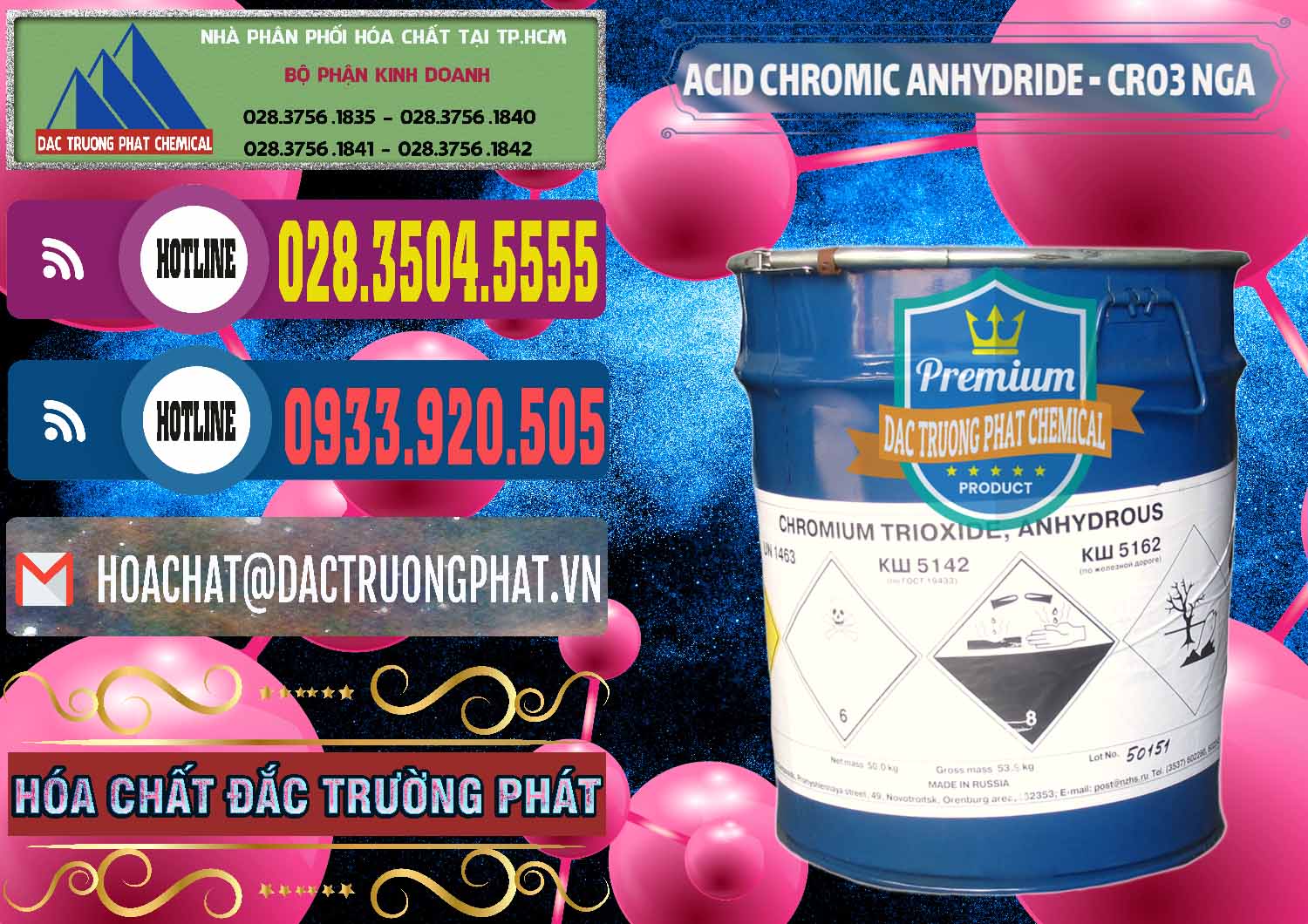 Cty bán - cung cấp Acid Chromic Anhydride - Cromic CRO3 Nga Russia - 0006 - Cty chuyên phân phối - bán hóa chất tại TP.HCM - muabanhoachat.com.vn