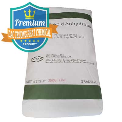 Công ty chuyên bán - phân phối Acid Citric - Axit Citric Anhydrous - Thái Lan Niran - 0231 - Chuyên bán - phân phối hóa chất tại TP.HCM - muabanhoachat.com.vn