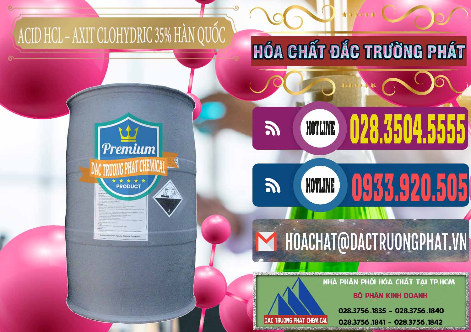 Cty chuyên nhập khẩu & bán Acid HCL - Axit Cohidric 35% Hàn Quốc Korea - 0011 - Cty chuyên nhập khẩu ( cung cấp ) hóa chất tại TP.HCM - muabanhoachat.com.vn