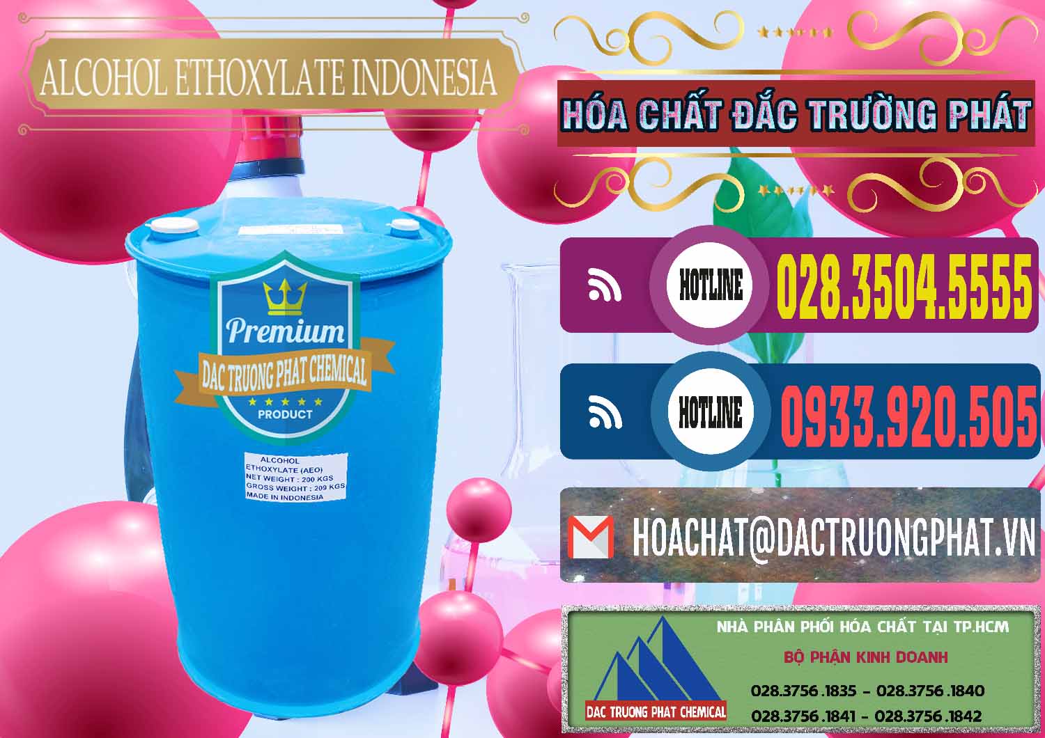Chuyên bán và cung cấp Alcohol Ethoxylate Indonesia - 0308 - Cung cấp ( phân phối ) hóa chất tại TP.HCM - muabanhoachat.com.vn