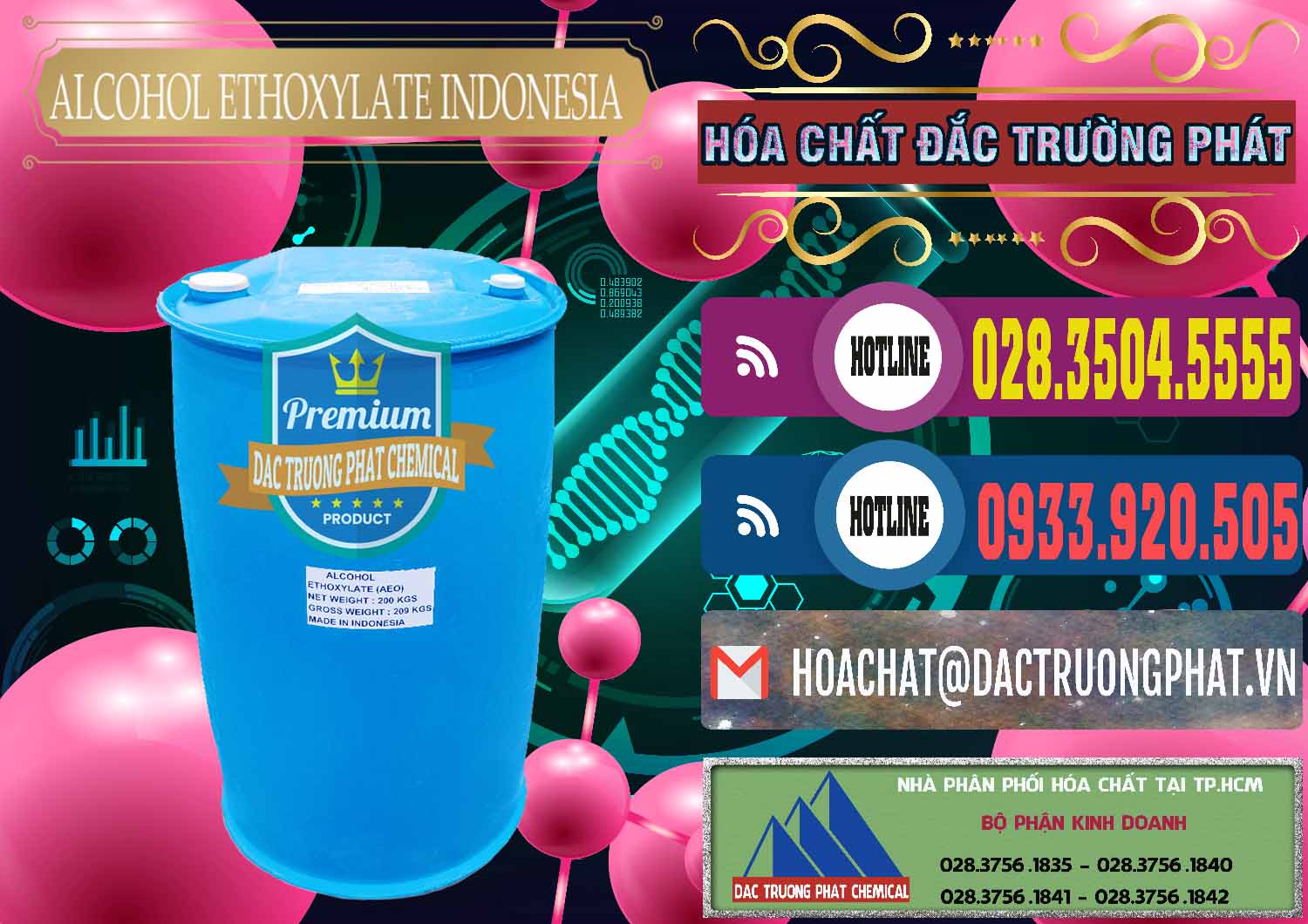 Nơi chuyên kinh doanh _ bán Alcohol Ethoxylate Indonesia - 0308 - Đơn vị cung ứng và phân phối hóa chất tại TP.HCM - muabanhoachat.com.vn