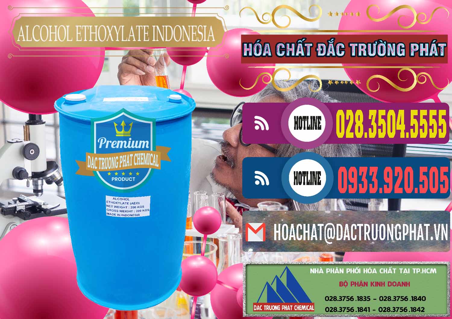 Nơi chuyên cung ứng - bán Alcohol Ethoxylate Indonesia - 0308 - Nơi chuyên nhập khẩu ( cung cấp ) hóa chất tại TP.HCM - muabanhoachat.com.vn