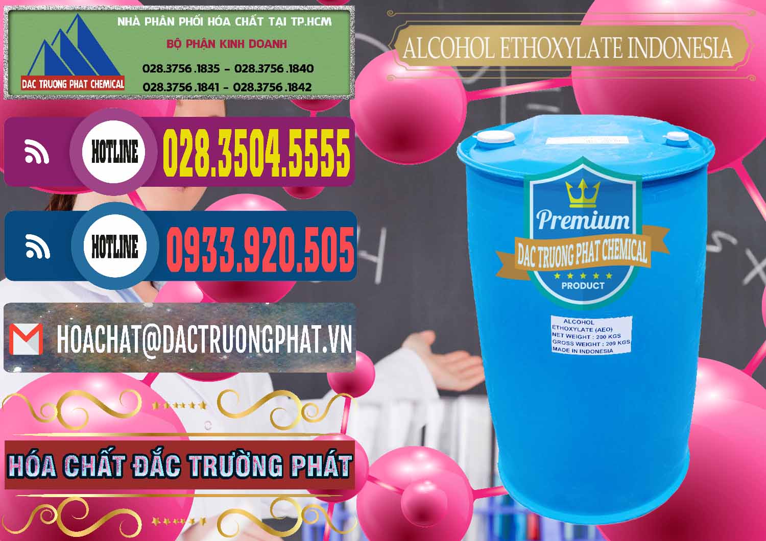 Đơn vị chuyên bán _ cung cấp Alcohol Ethoxylate Indonesia - 0308 - Nơi chuyên phân phối - kinh doanh hóa chất tại TP.HCM - muabanhoachat.com.vn