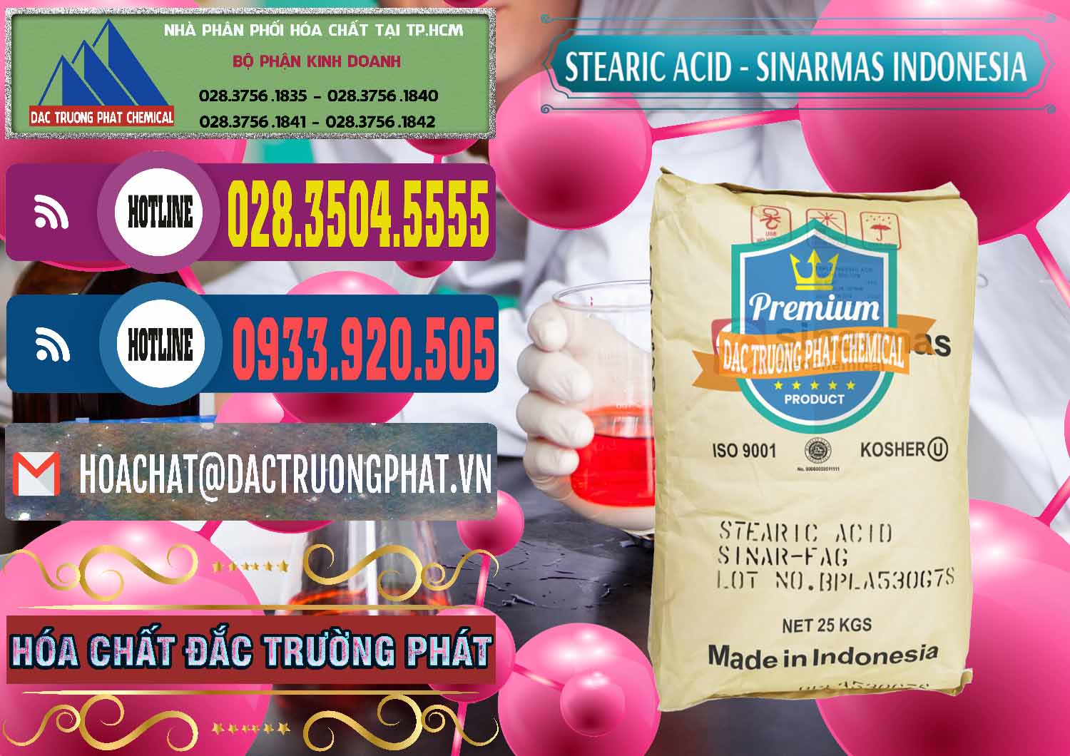 Chuyên kinh doanh ( bán ) Axit Stearic - Stearic Acid Sinarmas Indonesia - 0389 - Nơi cung ứng ( phân phối ) hóa chất tại TP.HCM - muabanhoachat.com.vn