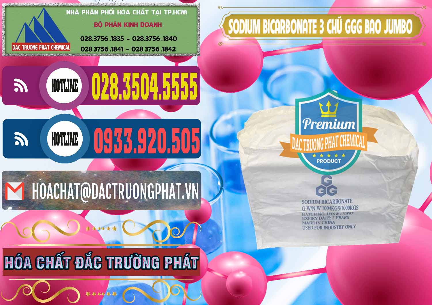 Nhập khẩu ( bán ) Sodium Bicarbonate – Bicar NaHCO3 Food Grade 3 Chữ GGG Bao Jumbo ( Bành ) Trung Quốc China - 0260 - Đơn vị cung cấp và phân phối hóa chất tại TP.HCM - muabanhoachat.com.vn