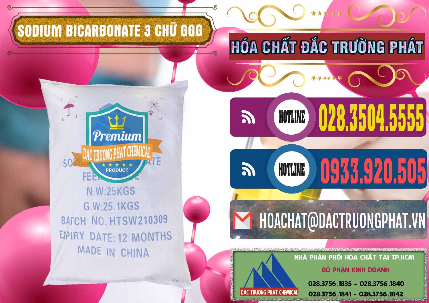 Công ty chuyên cung cấp _ bán Sodium Bicarbonate – Bicar NaHCO3 Food Grade 3 Chữ GGG Trung Quốc China - 0259 - Nhà cung cấp ( kinh doanh ) hóa chất tại TP.HCM - muabanhoachat.com.vn