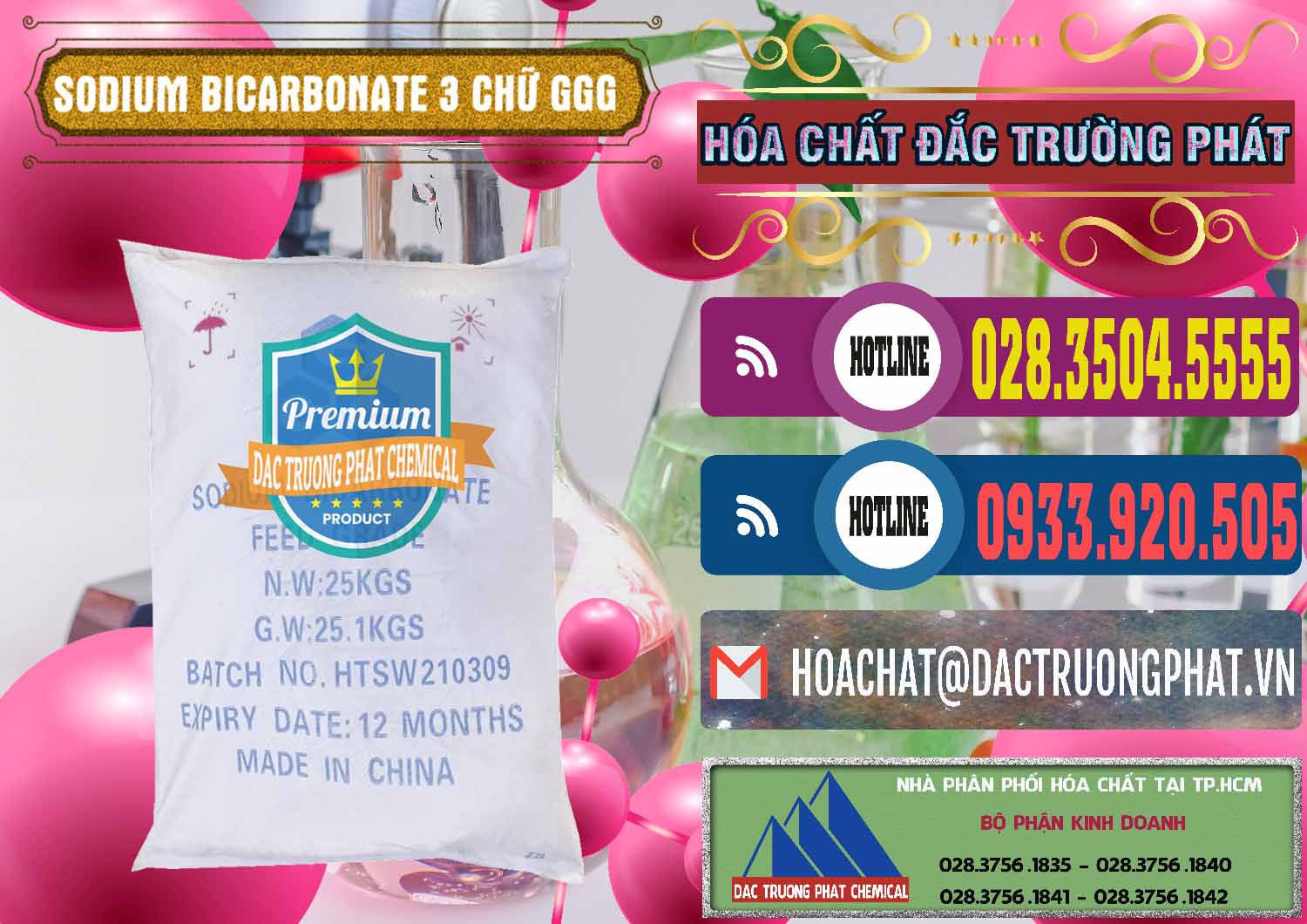 Chuyên cung ứng và bán Sodium Bicarbonate – Bicar NaHCO3 Food Grade 3 Chữ GGG Trung Quốc China - 0259 - Nhà cung cấp ( kinh doanh ) hóa chất tại TP.HCM - muabanhoachat.com.vn