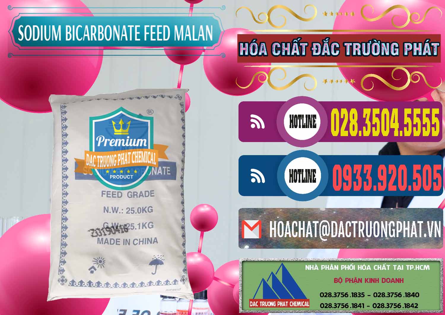 Nhà nhập khẩu và bán Sodium Bicarbonate – Bicar NaHCO3 Feed Grade Malan Trung Quốc China - 0262 - Nơi phân phối - cung cấp hóa chất tại TP.HCM - muabanhoachat.com.vn