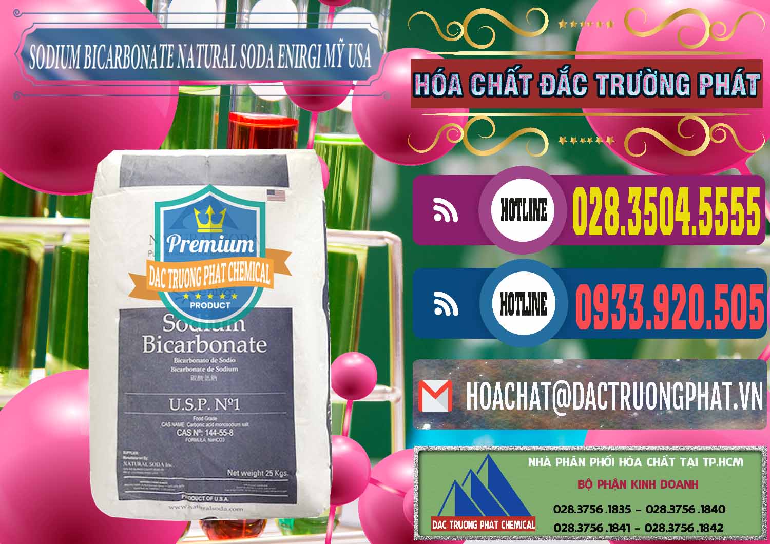 Công ty cung ứng và bán Sodium Bicarbonate – Bicar NaHCO3 Food Grade Natural Soda Enirgi Mỹ USA - 0257 - Cty cung cấp & phân phối hóa chất tại TP.HCM - muabanhoachat.com.vn