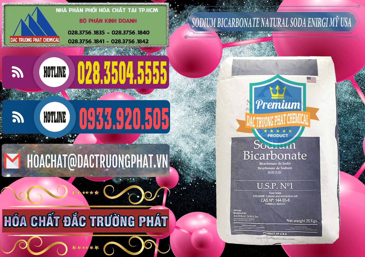 Đơn vị kinh doanh - bán Sodium Bicarbonate – Bicar NaHCO3 Food Grade Natural Soda Enirgi Mỹ USA - 0257 - Nơi cung cấp - nhập khẩu hóa chất tại TP.HCM - muabanhoachat.com.vn