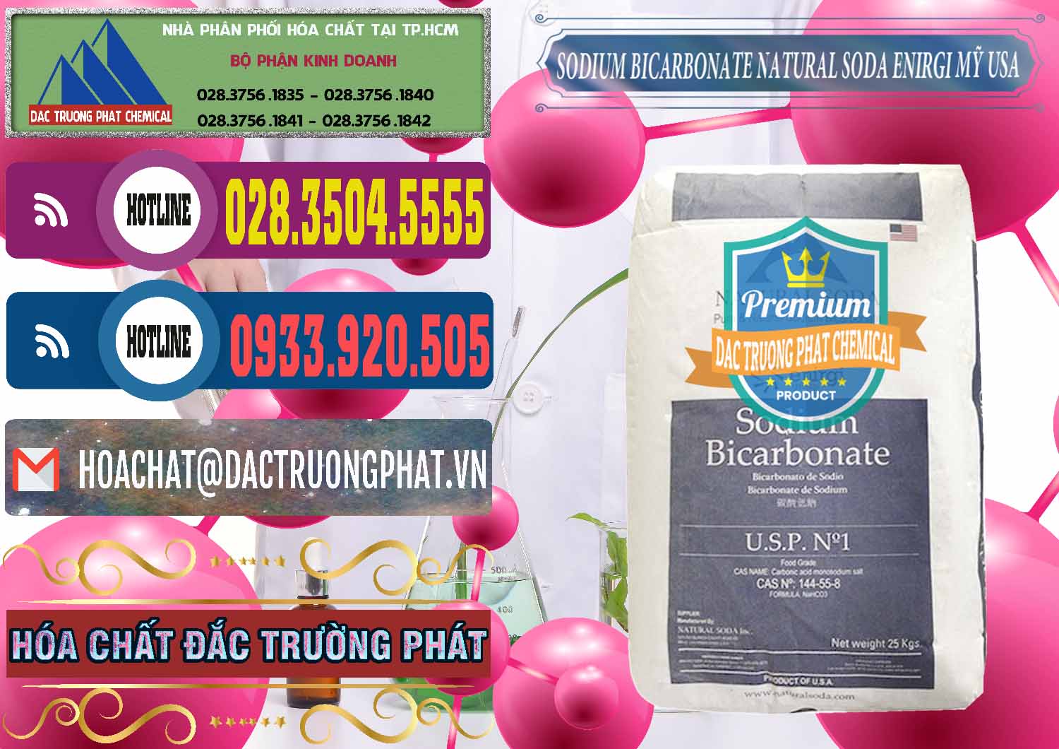 Cty nhập khẩu - bán Sodium Bicarbonate – Bicar NaHCO3 Food Grade Natural Soda Enirgi Mỹ USA - 0257 - Chuyên nhập khẩu ( cung cấp ) hóa chất tại TP.HCM - muabanhoachat.com.vn
