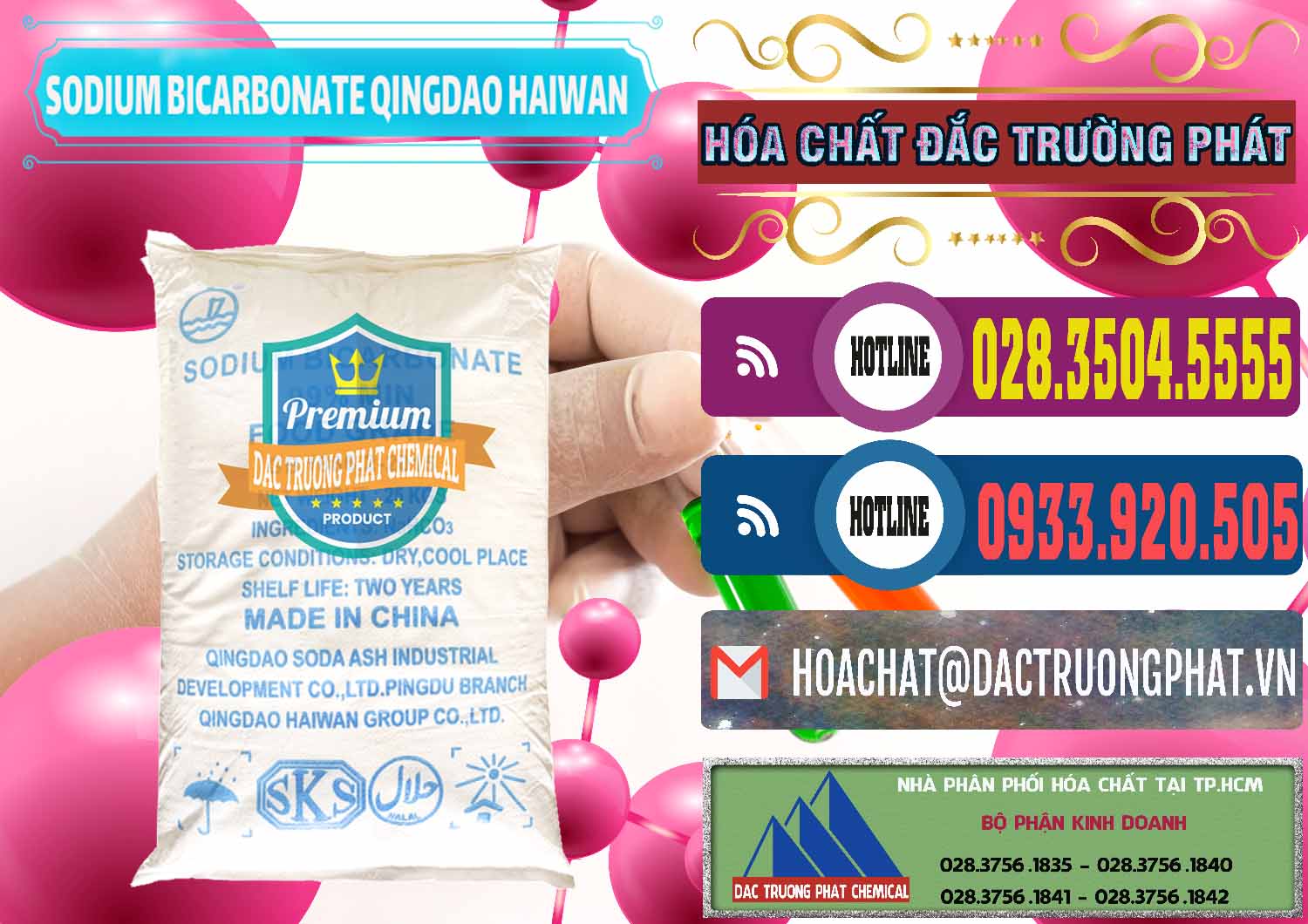 Nơi chuyên bán _ cung cấp Sodium Bicarbonate – Bicar NaHCO3 Food Grade Qingdao Haiwan Trung Quốc China - 0258 - Cty cung cấp - phân phối hóa chất tại TP.HCM - muabanhoachat.com.vn