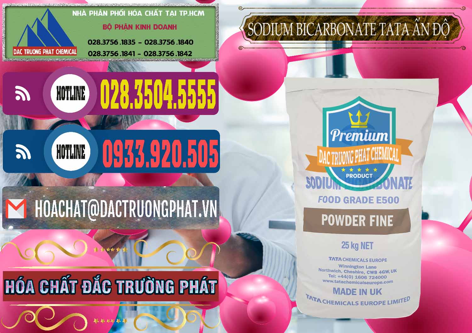 Công ty chuyên bán _ cung ứng Sodium Bicarbonate – Bicar NaHCO3 E500 Thực Phẩm Food Grade Tata Ấn Độ India - 0261 - Chuyên cung cấp _ phân phối hóa chất tại TP.HCM - muabanhoachat.com.vn