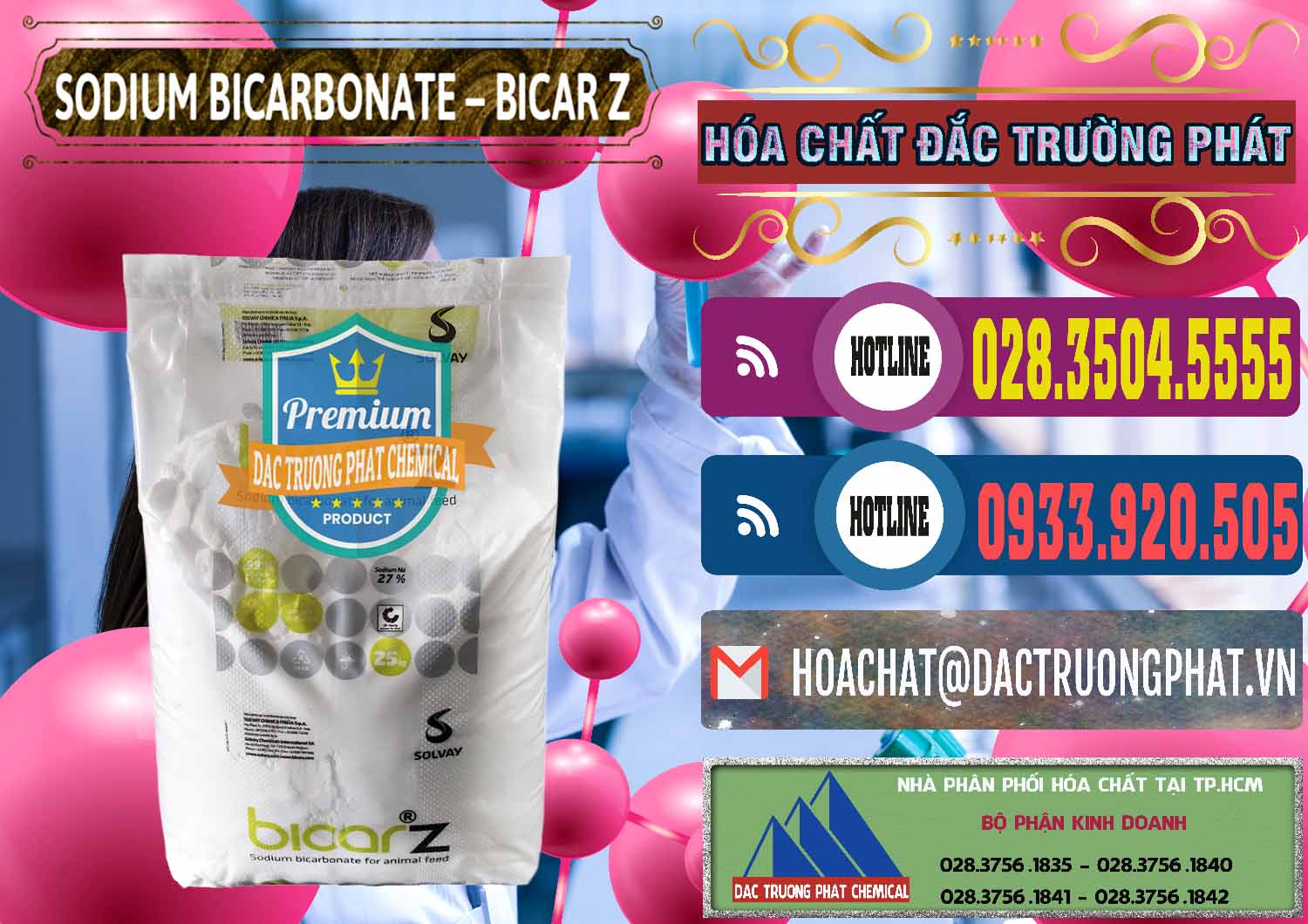 Đơn vị cung ứng - bán Sodium Bicarbonate – NaHCO3 Bicar Z Ý Italy Solvay - 0139 - Nơi chuyên cung cấp & kinh doanh hóa chất tại TP.HCM - muabanhoachat.com.vn