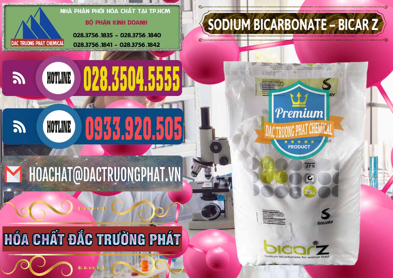 Công ty chuyên cung ứng ( bán ) Sodium Bicarbonate – NaHCO3 Bicar Z Ý Italy Solvay - 0139 - Đơn vị nhập khẩu và cung cấp hóa chất tại TP.HCM - muabanhoachat.com.vn
