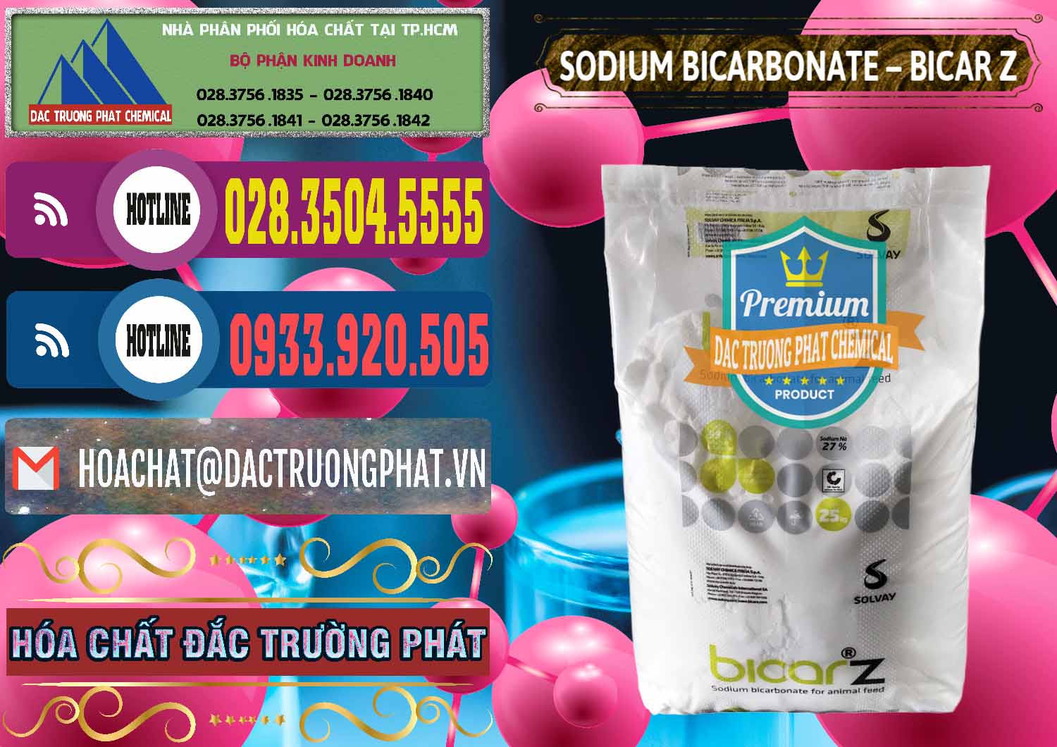 Đơn vị chuyên kinh doanh và bán Sodium Bicarbonate – NaHCO3 Bicar Z Ý Italy Solvay - 0139 - Nơi chuyên cung ứng ( phân phối ) hóa chất tại TP.HCM - muabanhoachat.com.vn