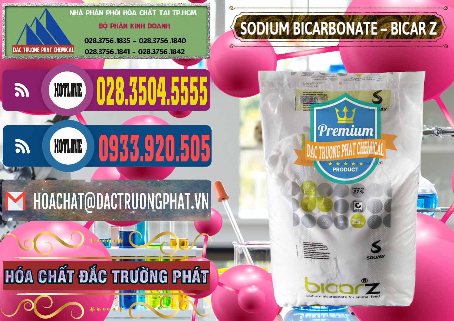 Công ty chuyên bán - cung cấp Sodium Bicarbonate – NaHCO3 Bicar Z Ý Italy Solvay - 0139 - Kinh doanh _ cung cấp hóa chất tại TP.HCM - muabanhoachat.com.vn