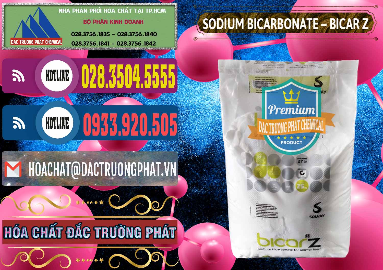 Công ty chuyên nhập khẩu & bán Sodium Bicarbonate – NaHCO3 Bicar Z Ý Italy Solvay - 0139 - Đơn vị cung cấp ( bán ) hóa chất tại TP.HCM - muabanhoachat.com.vn