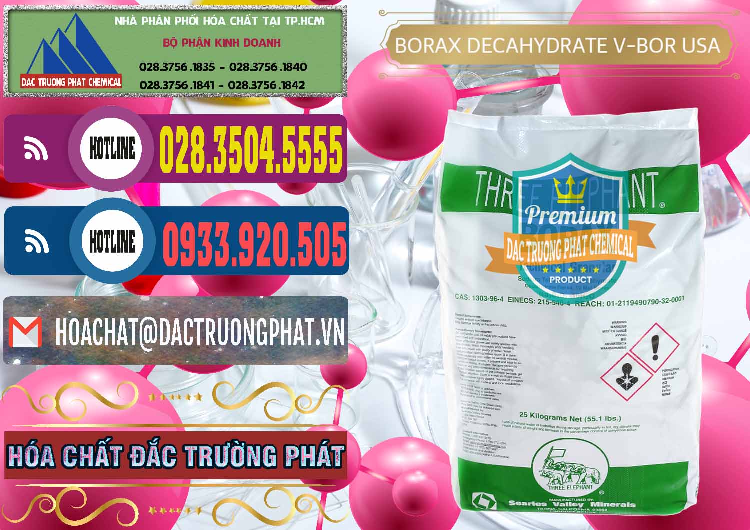 Cty cung cấp _ bán Borax Decahydrate NA2B4O7.10H2O Mỹ V-Bor Usa - 0032 - Đơn vị nhập khẩu & cung cấp hóa chất tại TP.HCM - muabanhoachat.com.vn