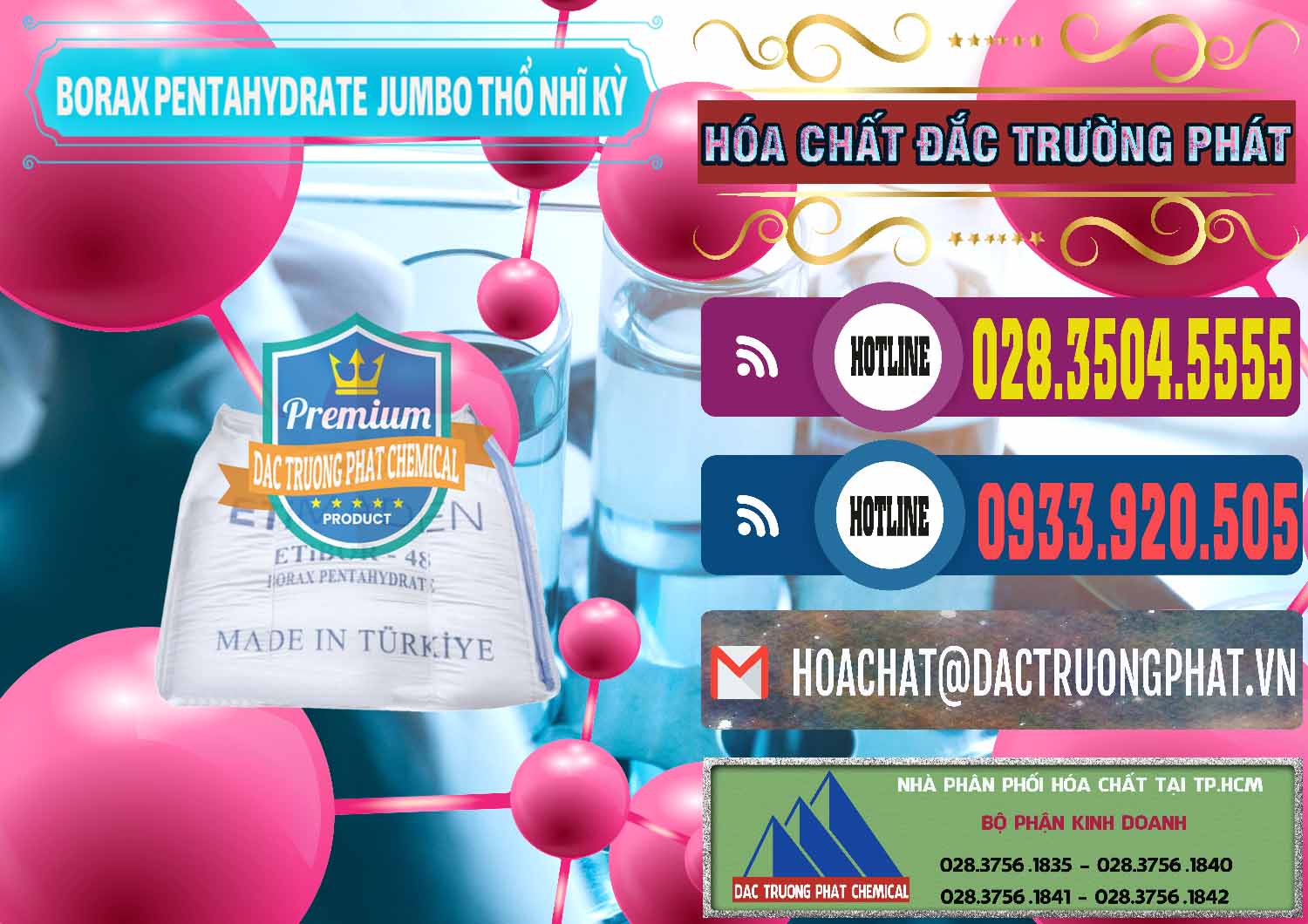 Nhà phân phối & bán Borax Pentahydrate Bao Jumbo ( Bành ) Thổ Nhĩ Kỳ Turkey - 0424 - Bán & cung cấp hóa chất tại TP.HCM - muabanhoachat.com.vn