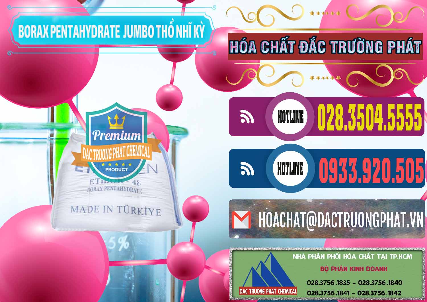 Nhà cung ứng & bán Borax Pentahydrate Bao Jumbo ( Bành ) Thổ Nhĩ Kỳ Turkey - 0424 - Đơn vị bán ( phân phối ) hóa chất tại TP.HCM - muabanhoachat.com.vn