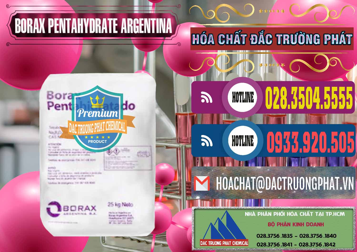 Chuyên phân phối ( bán ) Borax Pentahydrate Argentina - 0447 - Nơi phân phối - cung ứng hóa chất tại TP.HCM - muabanhoachat.com.vn