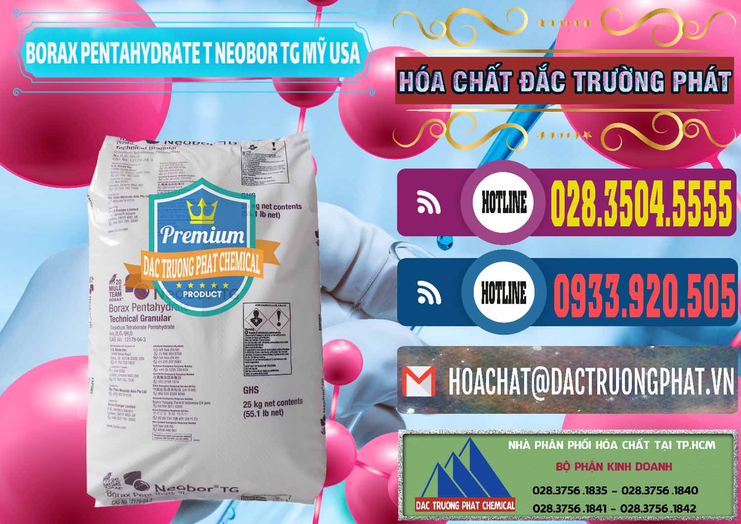 Công ty cung ứng ( bán ) Borax Pentahydrate Technical Granular Neobor TG Mỹ Usa - 0225 - Cty kinh doanh _ cung cấp hóa chất tại TP.HCM - muabanhoachat.com.vn