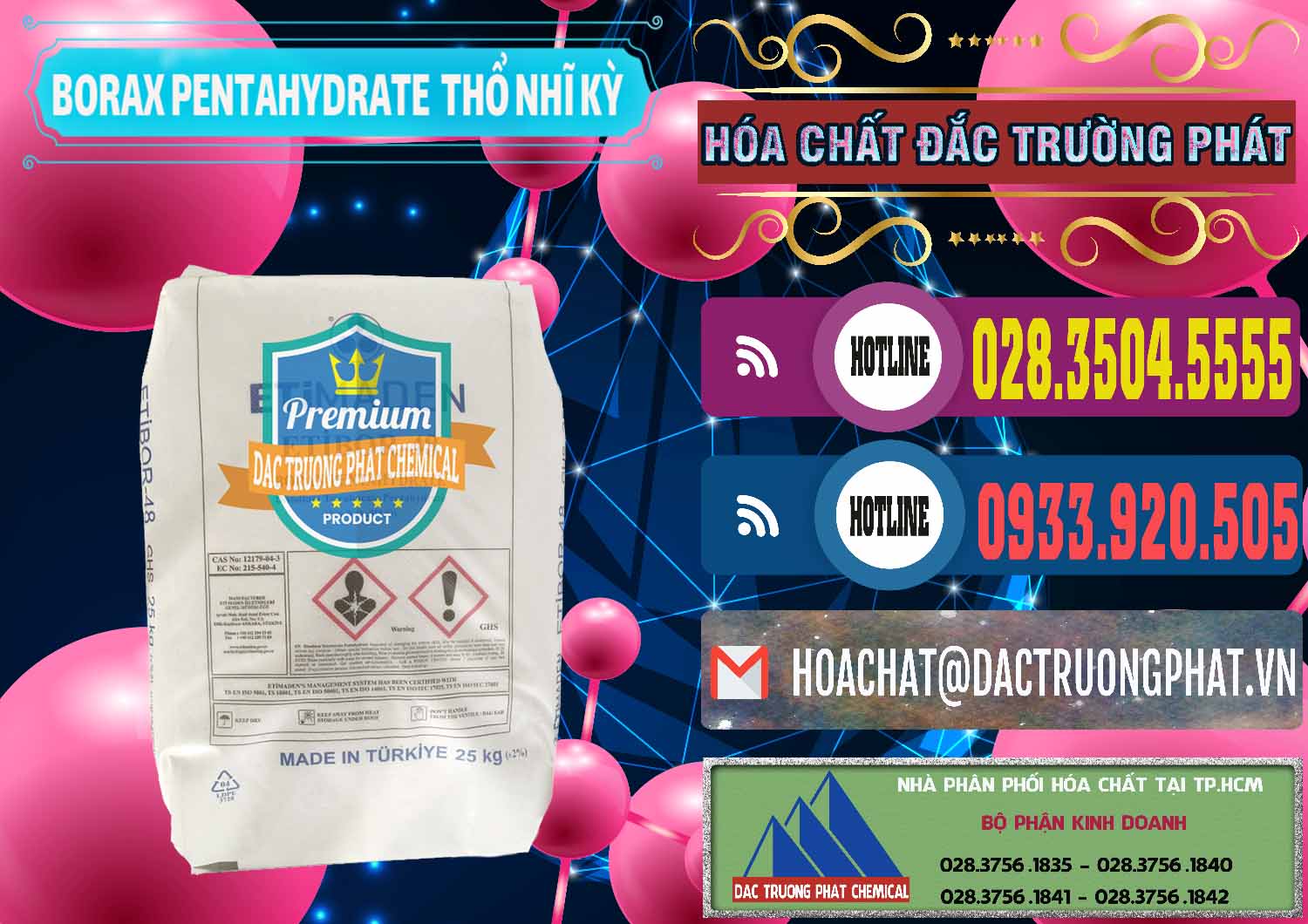Công ty chuyên kinh doanh ( bán ) Borax Pentahydrate Thổ Nhĩ Kỳ Turkey - 0431 - Nhà cung cấp - phân phối hóa chất tại TP.HCM - muabanhoachat.com.vn