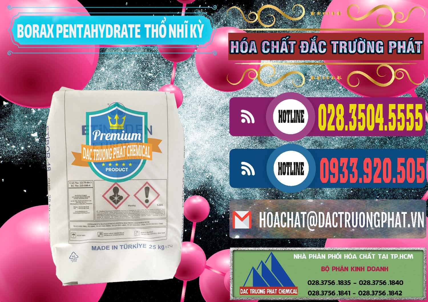 Công ty chuyên nhập khẩu _ bán Borax Pentahydrate Thổ Nhĩ Kỳ Turkey - 0431 - Chuyên phân phối & cung cấp hóa chất tại TP.HCM - muabanhoachat.com.vn