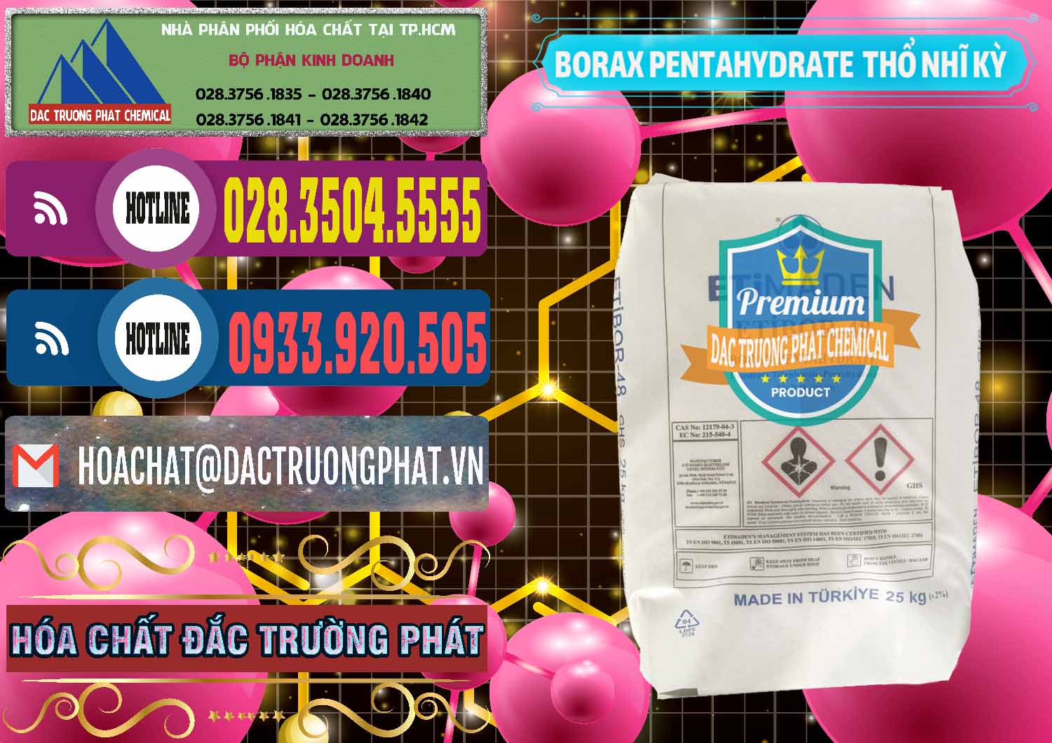 Công ty chuyên bán ( cung cấp ) Borax Pentahydrate Thổ Nhĩ Kỳ Turkey - 0431 - Nơi cung cấp & phân phối hóa chất tại TP.HCM - muabanhoachat.com.vn