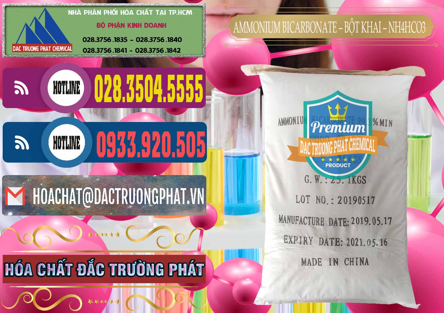 Cty chuyên kinh doanh và bán Ammonium Bicarbonate - Bột Khai Food Grade Trung Quốc China - 0018 - Công ty chuyên phân phối - bán hóa chất tại TP.HCM - muabanhoachat.com.vn