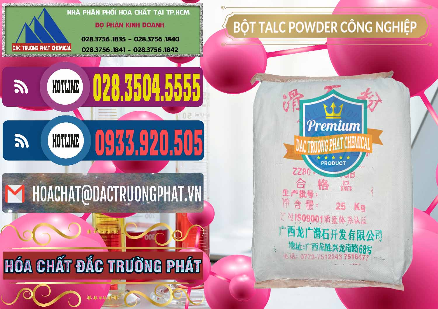 Cty cung cấp ( bán ) Bột Talc Powder Công Nghiệp Trung Quốc China - 0037 - Nhà phân phối và cung ứng hóa chất tại TP.HCM - muabanhoachat.com.vn