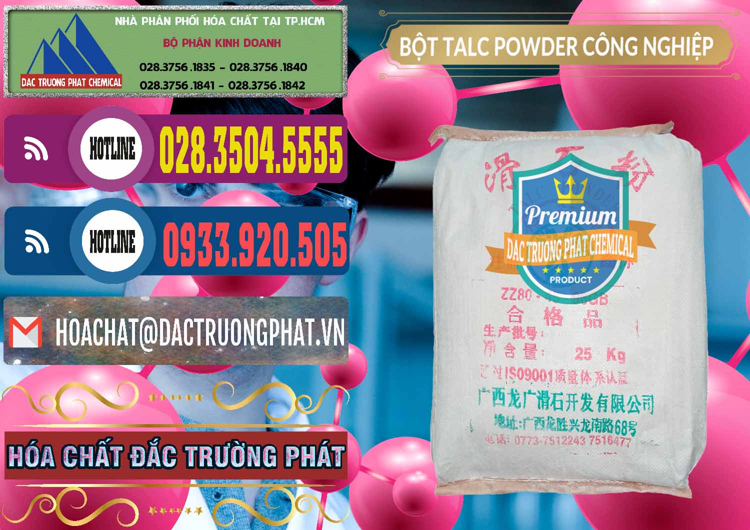 Nơi chuyên phân phối ( bán ) Bột Talc Powder Công Nghiệp Trung Quốc China - 0037 - Nơi phân phối _ bán hóa chất tại TP.HCM - muabanhoachat.com.vn