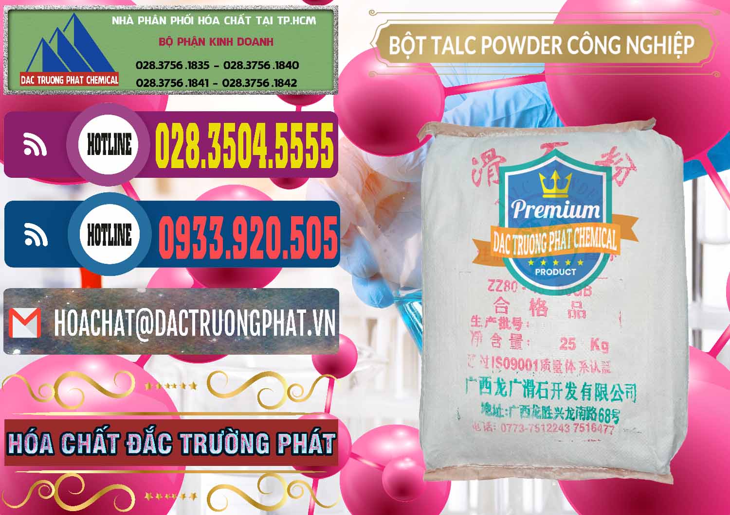 Công ty bán _ cung cấp Bột Talc Powder Công Nghiệp Trung Quốc China - 0037 - Nhà phân phối - kinh doanh hóa chất tại TP.HCM - muabanhoachat.com.vn