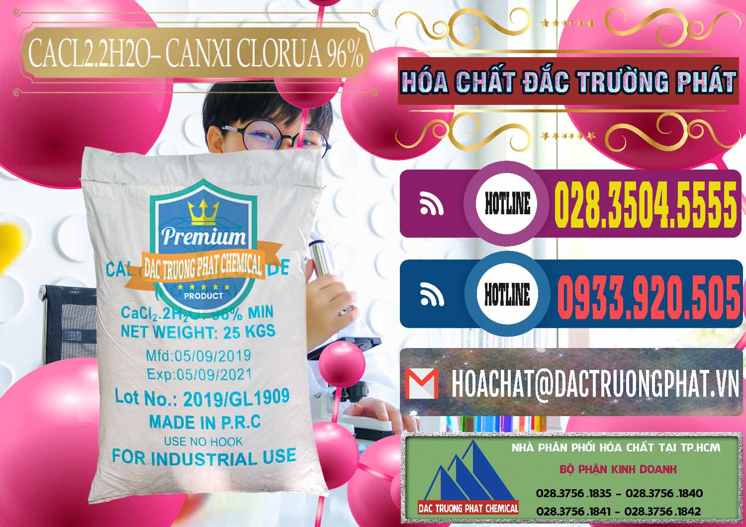 Chuyên cung ứng _ bán CaCl2 – Canxi Clorua 96% Logo Kim Cương Trung Quốc China - 0040 - Công ty chuyên nhập khẩu - cung cấp hóa chất tại TP.HCM - muabanhoachat.com.vn
