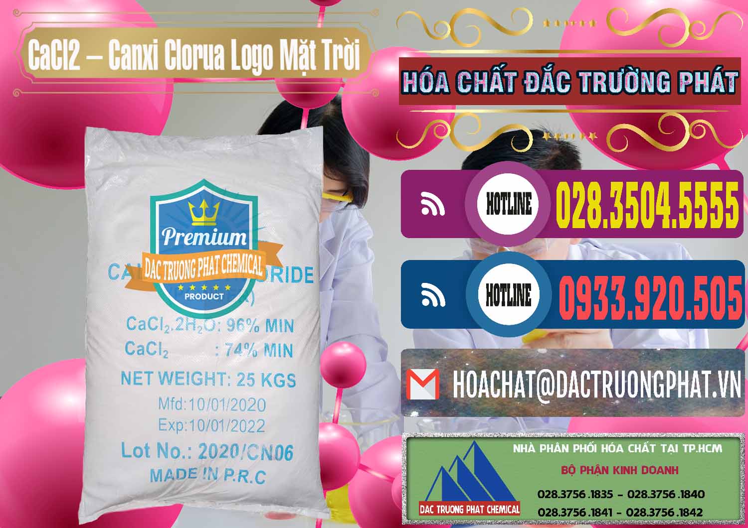 Công ty chuyên bán và phân phối CaCl2 – Canxi Clorua 96% Logo Mặt Trời Trung Quốc China - 0041 - Công ty chuyên cung cấp _ kinh doanh hóa chất tại TP.HCM - muabanhoachat.com.vn