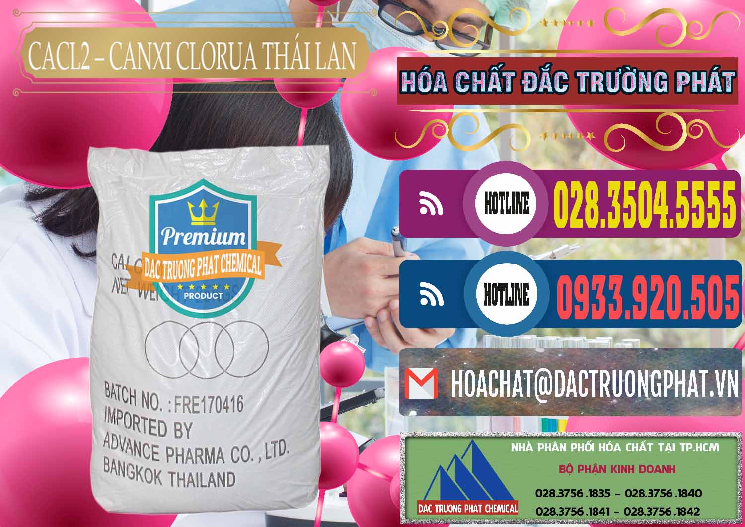 Cty chuyên kinh doanh - bán CaCl2 – Canxi Clorua 96% Thái Lan - 0042 - Nơi phân phối _ kinh doanh hóa chất tại TP.HCM - muabanhoachat.com.vn