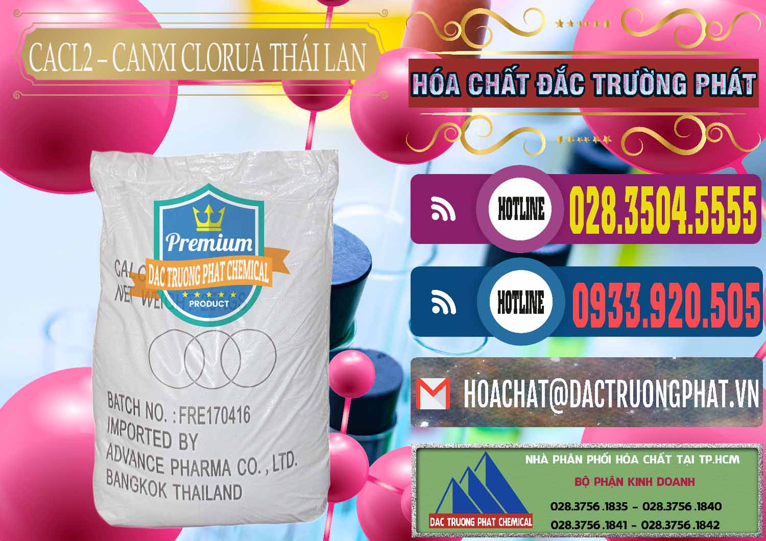 Cung cấp _ bán CaCl2 – Canxi Clorua 96% Thái Lan - 0042 - Nhà phân phối ( cung cấp ) hóa chất tại TP.HCM - muabanhoachat.com.vn