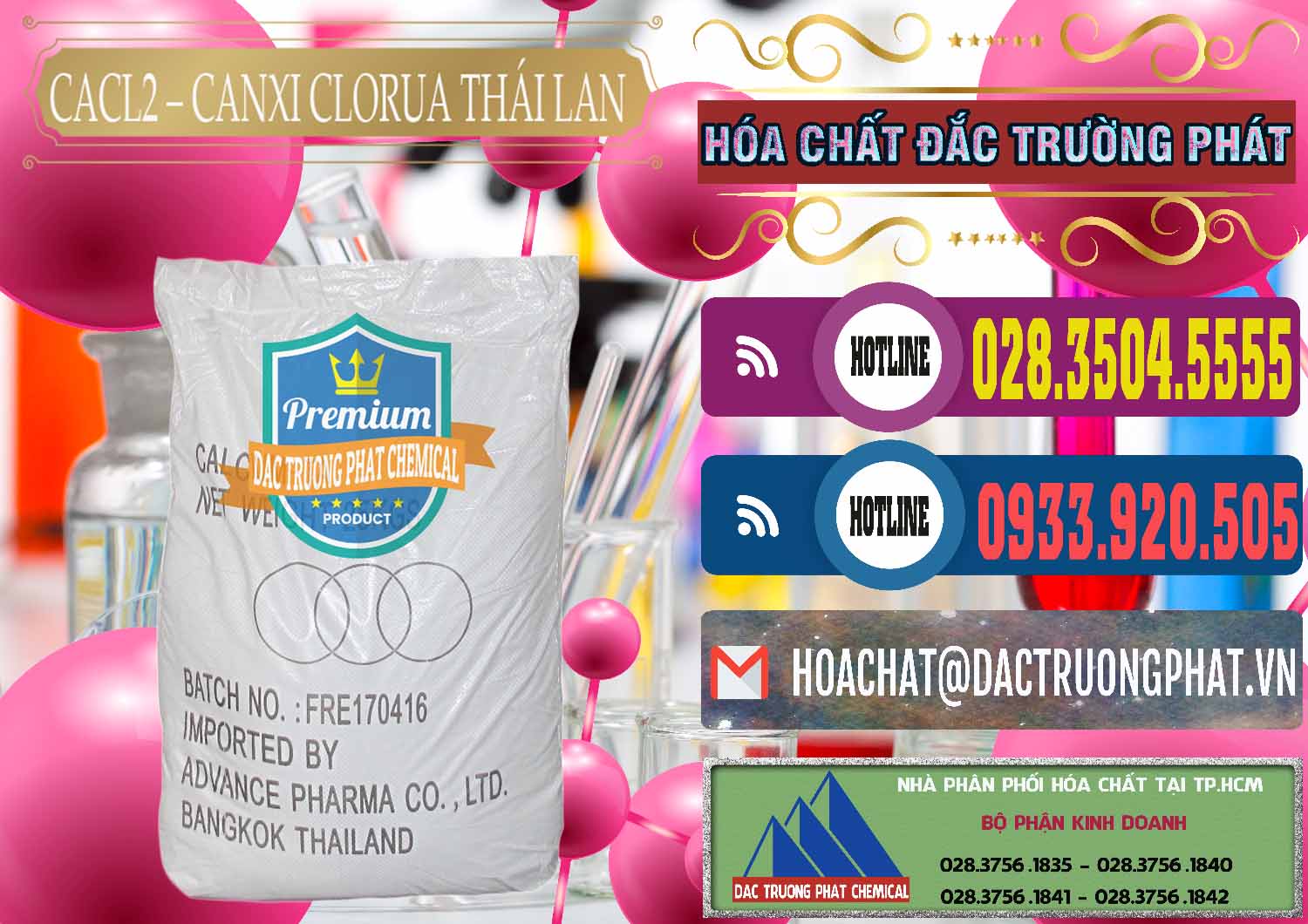Cty chuyên kinh doanh _ bán CaCl2 – Canxi Clorua 96% Thái Lan - 0042 - Nhập khẩu ( phân phối ) hóa chất tại TP.HCM - muabanhoachat.com.vn