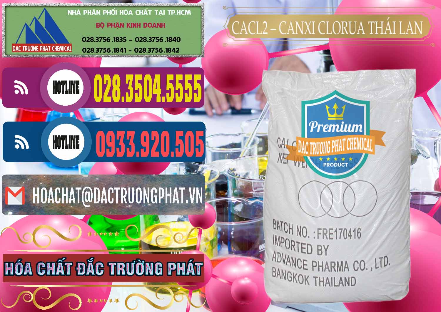 Đơn vị nhập khẩu - bán CaCl2 – Canxi Clorua 96% Thái Lan - 0042 - Công ty phân phối _ bán hóa chất tại TP.HCM - muabanhoachat.com.vn