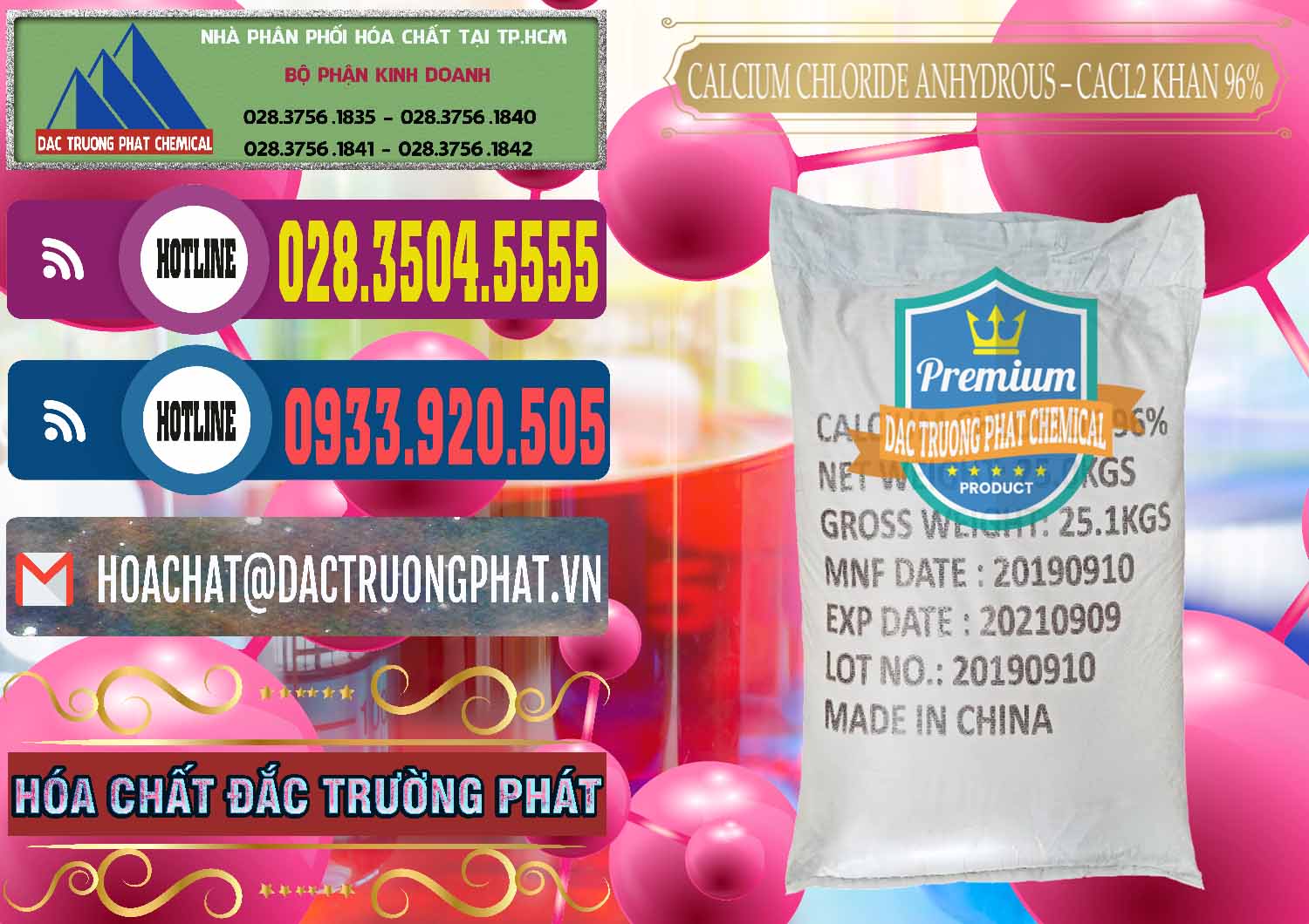 Nơi cung cấp - bán CaCl2 – Canxi Clorua Anhydrous Khan 96% Trung Quốc China - 0043 - Nơi chuyên cung cấp ( bán ) hóa chất tại TP.HCM - muabanhoachat.com.vn