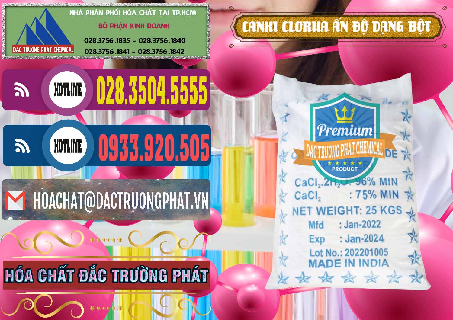 Công ty chuyên cung ứng _ bán CaCl2 – Canxi Clorua 96% Dạng Bột Ấn Độ India - 0420 - Phân phối và cung cấp hóa chất tại TP.HCM - muabanhoachat.com.vn