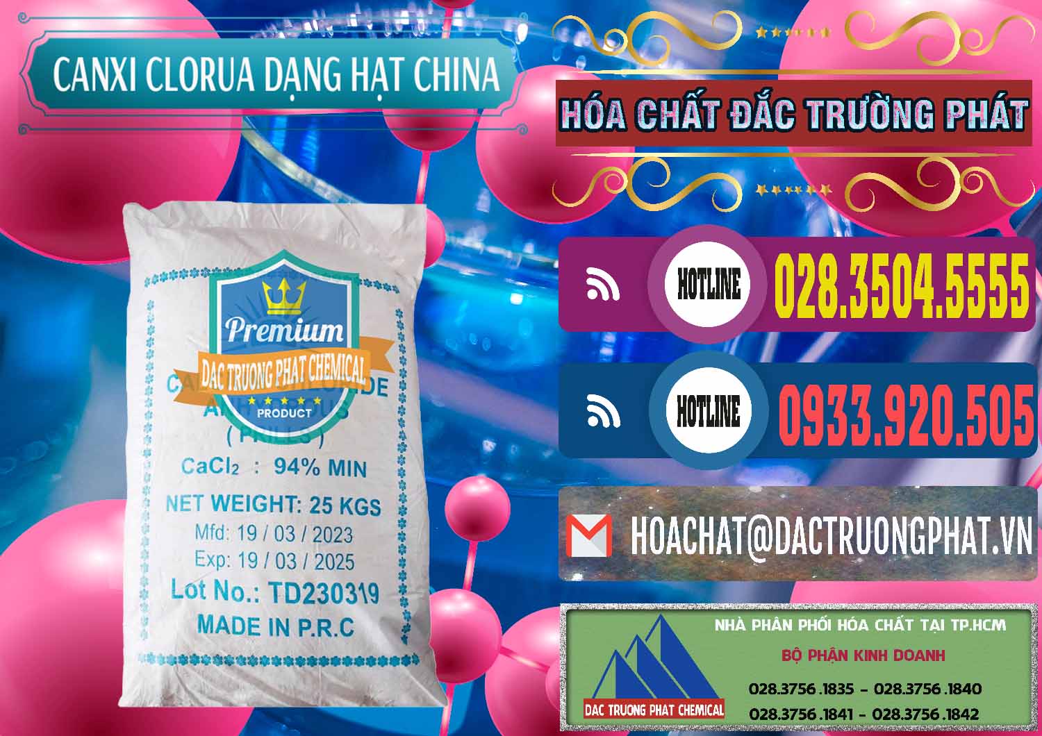 Nơi chuyên bán & cung ứng CaCl2 – Canxi Clorua 94% Dạng Hạt Trung Quốc China - 0373 - Cty cung cấp _ nhập khẩu hóa chất tại TP.HCM - muabanhoachat.com.vn