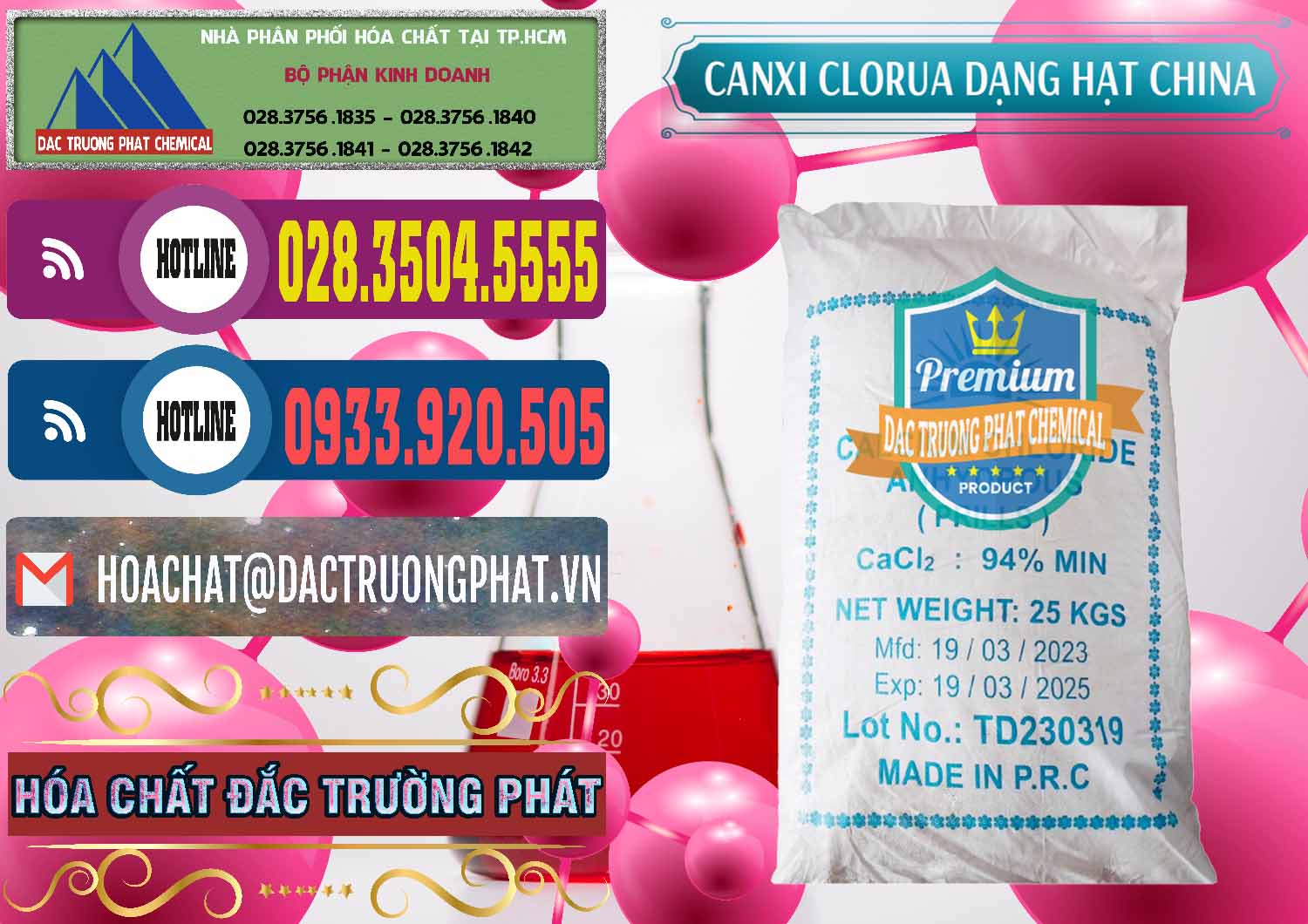 Công ty phân phối & bán CaCl2 – Canxi Clorua 94% Dạng Hạt Trung Quốc China - 0373 - Nhà cung cấp và phân phối hóa chất tại TP.HCM - muabanhoachat.com.vn